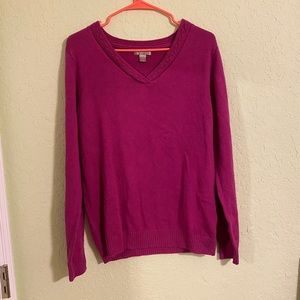 Pink White Stag Sweater